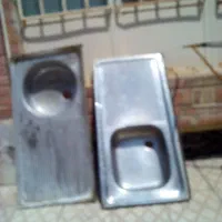سینک ظرفشویی راست لگن وچپ لگن