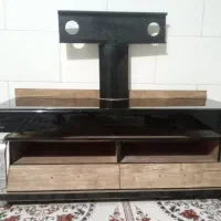 میز تلوزیون شیشه ای