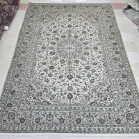 فرش دستباف دوعدد ۹ متری کاشان
