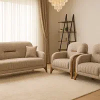 مبل راحتی مدل خاص ماهلین (گالری مبلمان قائم)