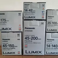 لنزهای مانت میکرو چهار سوم 4/3 Panasonic MFT|دوربین عکاسی و فیلم‌برداری|تهران, صادقیه|دیوار