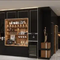 کمددیواری،کابینت،تی وی روم،دکور