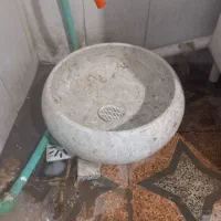 سنگ دستشویی گرد سنگ قیمتی