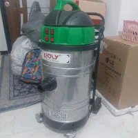 جارو برقی صنعتی سه موتوره آب و خاک رولی اصلی