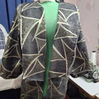 مانتو شیک جنس پارچه ژاکارت