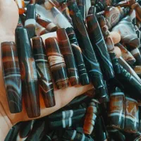 عقیق سلیمانی نگین مهره