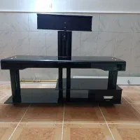 میز تلویزیون شیشه ای نو