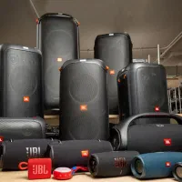 پخش باند JBL  و ال ای دی Jvc
