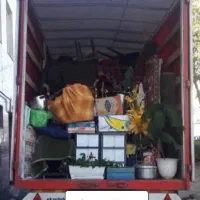 حمل بار و حمل اثاثیه منزل با خاور مسقف ایسوزو بزرگ