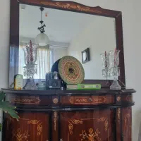 آینه کنسول کلاسیک معرق کاری شده