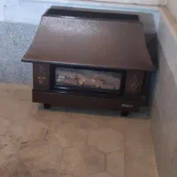 بخاری گازی طرح شومینه