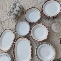 بشقاب چینی سرویس چینی