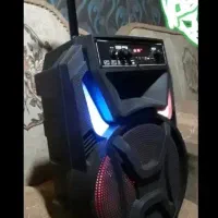 اسپیکر سایز بزرگ نو همراه میکروفن و کارتن ب