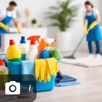 زن و شوهر سرایداری و نظافت مجتمع