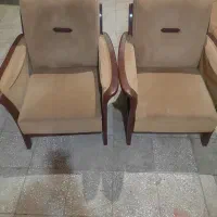 مبل هفت نفره اسکلت سالم تازه خشکشویی شده تمیز