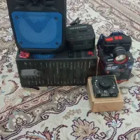 ماژول امپلی فایر ۲×۵۰.چراغ پیشانی هاپ USB .پخش mp3