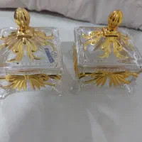 قندان ۴ پایه آنجلینا طلایی