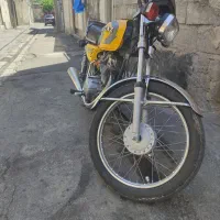 موتور۱۲۵تکتاز پلاک ملی