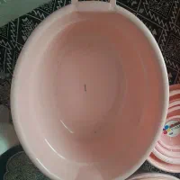 لگن وصافی پلاستیکی کاملا نو
