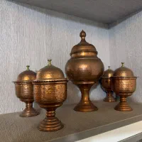 قندان و شکلات خوری مس