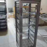 پهن کن نانوایی طلا ویترین گرم کن ۸طبقه مثل طلاعه