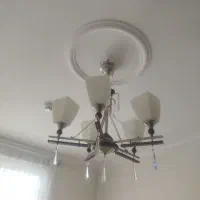لوستر پنج شعله حبابی زارا