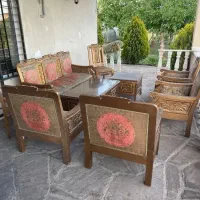 مبل  9نفره   چوب کار قدیمی کاردست