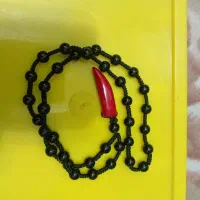 گردنبند اسم طاها سنگ اونیکس