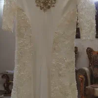 لباس مجلسی گیپور دار