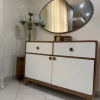 آینه کنسول بسیار تمیز و سالم