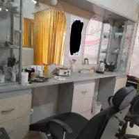 لوازم دکور آینه بزرگ ارایشگاه