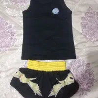 لباس ووشو همراه با گارد وسایل لازم