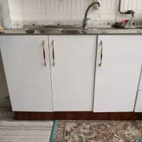 سینک ظرفشویی به همراه کابینت