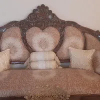 مبل همرا با میز ناهار خوری و بوفه