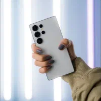 طرح سامسونگ S25ULTRA/آپدیت شده صفحه نمایش فول