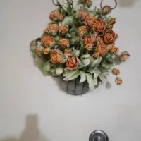 فروش دوعدد گل دیوار کوب و دوعدد دلوپز