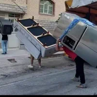 باربری (صداقت بار) ماشین مسقف کارگر بسته بندی