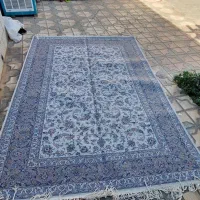 جفت فرش دستبافت ۸۴۰تون ۹متری نقش افشان