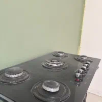 گاز ۵ شعله شیشه ای تو کار