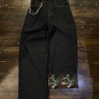 شلوار raw denim