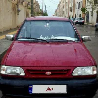 پراید۱۳۱قرمز متالیک