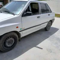 پراید مدل ۸۹ دوگانه فابریک فقد نصف صندوق رنگ