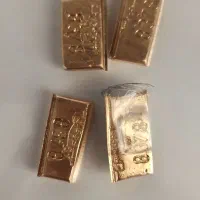 فروش طلای آبشده  قیمت یک درصد بالا تابلو