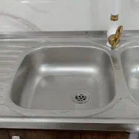 سینک همراه با کابینت سه درب
