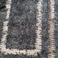 فرش شگی پرز بلند چرم      و سه تا پادری