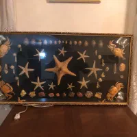 تابلو دست ساز دریایی عطیقه قدیمی