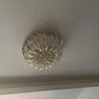 لوسترکریستالی شیک ریموت ۱۰ لامپ led روشن ۲ عدد