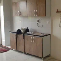 کابینت آشپزخانه فلزی در چوبی