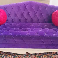 مبل راحتی 7 نفره همراهی نهار خوری چهار نفره