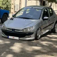 پژو ۲۰۶ مدل 84 فول لوازم پنو ماتیک درحد